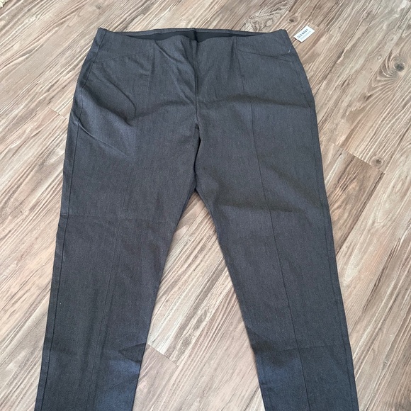 OLD NAVY High-Rise Pixie Skinny  Trousers  - Gray - XXL Tall - Brand New w/ Tags - Picture 2 of 6